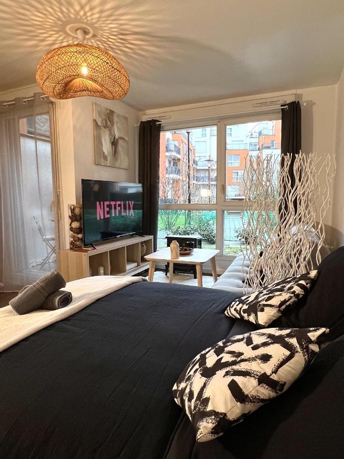 Apartament "Moonlight" Gare A 10Min De Paris, Wifi, Terrasse , Parking Argenteuil Zewnętrze zdjęcie